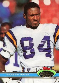 1991 Stadium Club #427 Hassan Jones Front