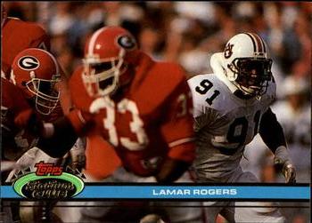 1991 Stadium Club #493 Lamar Rogers Front