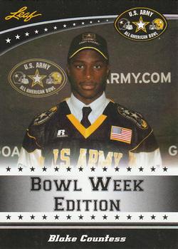 2011 Leaf Army All-American Bowl - Bowl Week Edition #East-43 Blake Countess Front