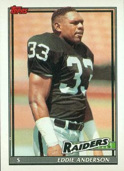 1991 Topps #93 Eddie Anderson Front