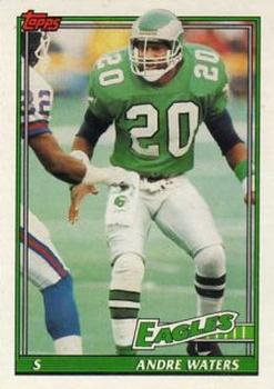 1991 Topps #208 Andre Waters Front