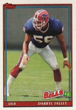 1991 Topps #41 Darryl Talley Front