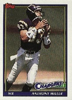 1991 Topps #422 Anthony Miller Front