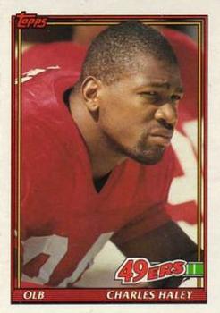 1991 Topps #78 Charles Haley Front