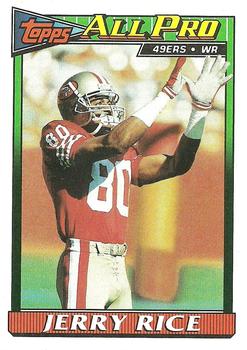 1991 Topps #81 Jerry Rice Front
