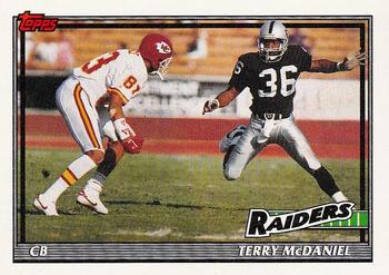 1991 Topps #88 Terry McDaniel Front