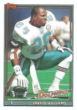 1991 Topps #109 Jarvis Williams Front