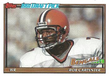 1991 Topps #244 Rob Carpenter Front