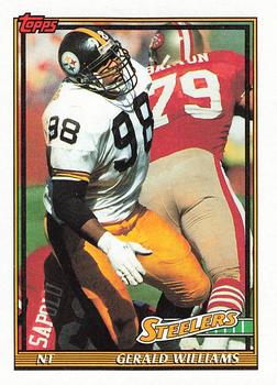 1991 Topps #304 Gerald Williams Front