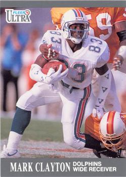1991 Ultra #86 Mark Clayton Front