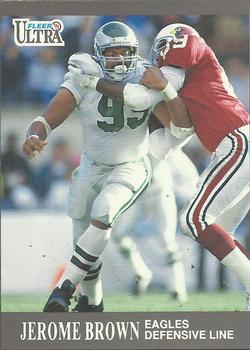 1991 Ultra #228 Jerome Brown Front