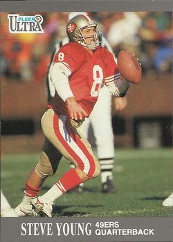 1991 Ultra #256 Steve Young Front