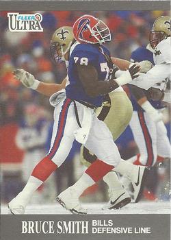 1991 Ultra #8 Bruce Smith Front
