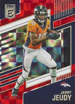 2022 Donruss Elite - Red #90 Jerry Jeudy Front