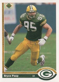1991 Upper Deck #670 Bryce Paup Front