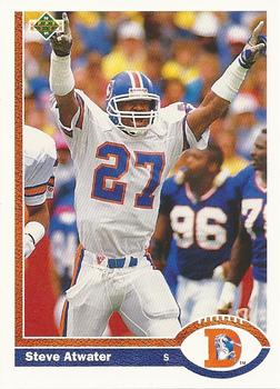 1991 Upper Deck #144 Steve Atwater Front