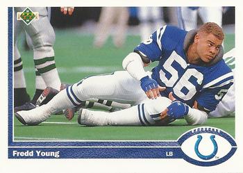 1991 Upper Deck #179 Fredd Young Front