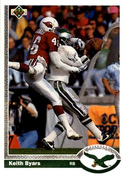 1991 Upper Deck #282 Keith Byars Front