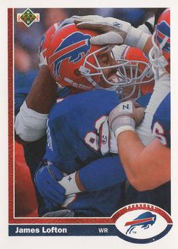 1991 Upper Deck #358 James Lofton Front