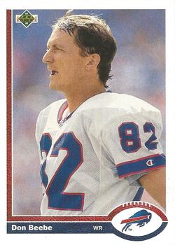 1991 Upper Deck #566 Don Beebe Front