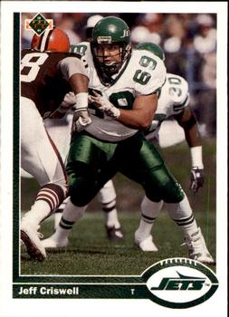 1991 Upper Deck #689 Jeff Criswell Front