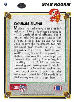 1991 Upper Deck #6 Charles McRae Back