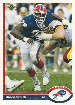 1991 Upper Deck #174 Bruce Smith Front