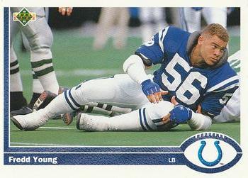 1991 Upper Deck #179 Fredd Young Front