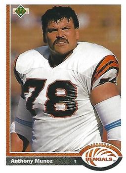 1991 Upper Deck #209 Anthony Munoz Front