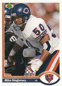 1991 Upper Deck #229 Mike Singletary Front
