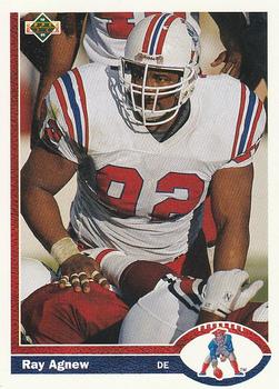 1991 Upper Deck #352 Ray Agnew Front