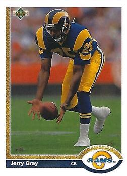 1991 Upper Deck #364 Jerry Gray Front