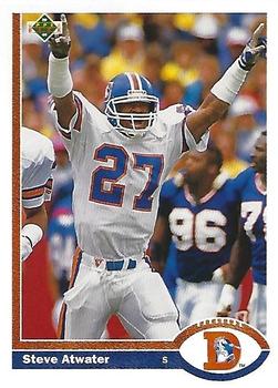1991 Upper Deck #144 Steve Atwater Front