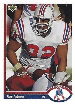 1991 Upper Deck #352 Ray Agnew Front
