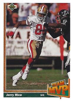 1991 Upper Deck #475 Jerry Rice Front