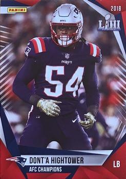 2019 Panini Super Bowl LIII Champions Boxed Set - AFC Champions #NNO Dont'a Hightower Front