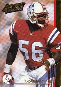 1992 Action Packed #165 Andre Tippett Front