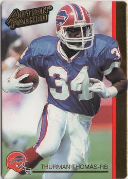 1992 Action Packed #15 Thurman Thomas Front
