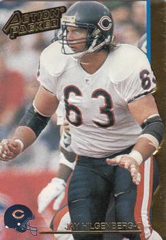 1992 Action Packed #25 Jay Hilgenberg Front