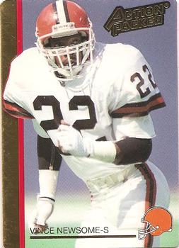 1992 Action Packed #43 Vince Newsome Front