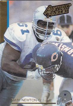 1992 Action Packed #58 Nate Newton Front