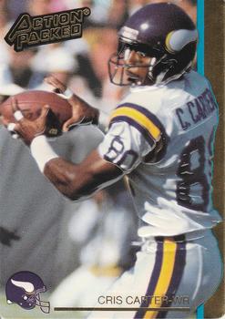 1992 Action Packed #152 Cris Carter Front