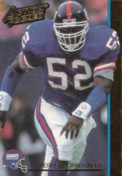 1992 Action Packed #182 Pepper Johnson Front