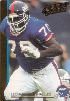 1992 Action Packed #183 Leonard Marshall Front
