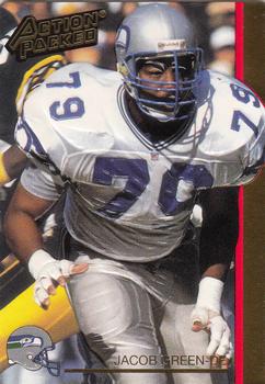 1992 Action Packed #252 Jacob Green Front