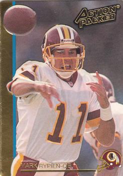 1992 Action Packed #279 Mark Rypien Front