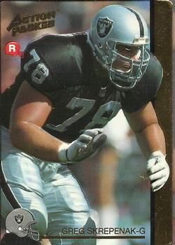 1992 Action Packed Rookie/Update #12 Greg Skrepenak Front