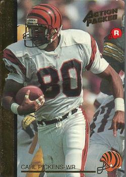 1992 Action Packed Rookie/Update #25 Carl Pickens Front