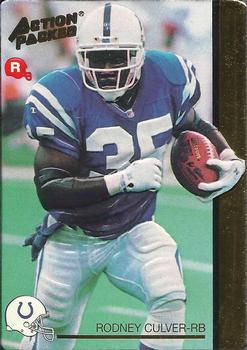 1992 Action Packed Rookie/Update #29 Rodney Culver Front