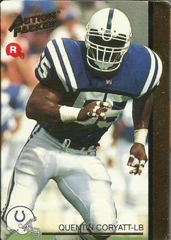 1992 Action Packed Rookie/Update #2 Quentin Coryatt Front